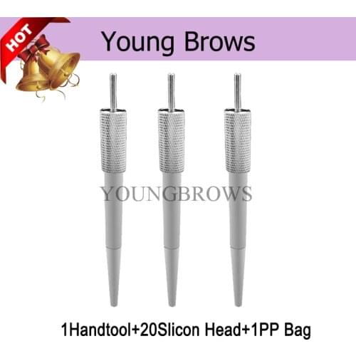 Phibrow Handtool With Silicon Head For 18 U Microblading Needle