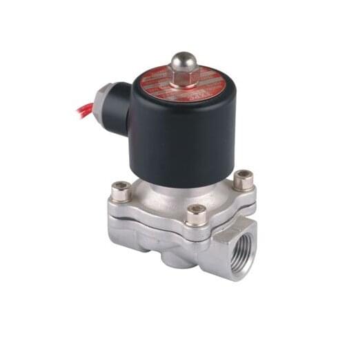 Free Shipping 5PCS Solenoid 1/2" SS Solenoid Valve STAINLESS / VITON DC24V