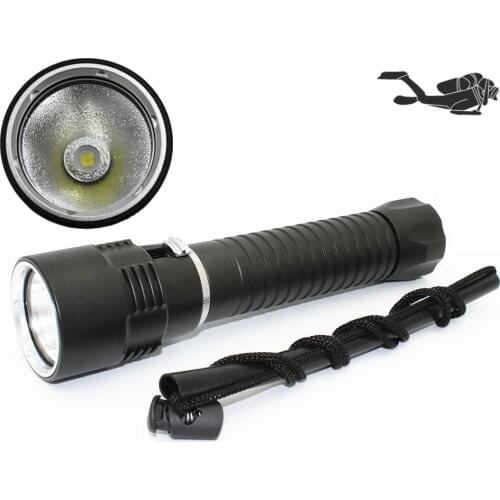 Diving LED Flashlight Torch XHP50 High Brightness 2500 Lumens Underwater 100M Waterproof Diving Flashlight