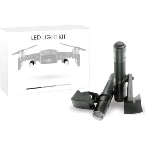 LED Headlamp for DJI Mavic Air FPV Drone Flight Searching Night Light Head Lamp Adjustable Headlight Accessories