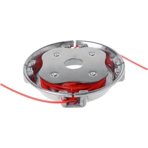 Universal Aluminum Alloy Trimmer Head Bump Grass Brush Cutter Lawn Mower Garden