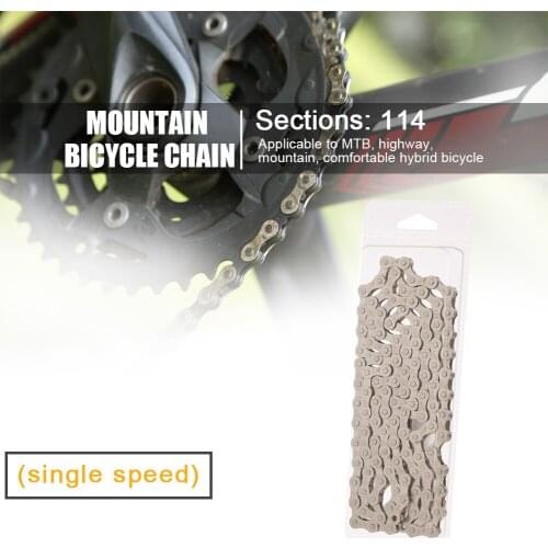Mountain Bike Chain 8 9 10 11 Speed Bicycle Electroplated Chain Accessories Screw Chain Hook Cycling Accessories
