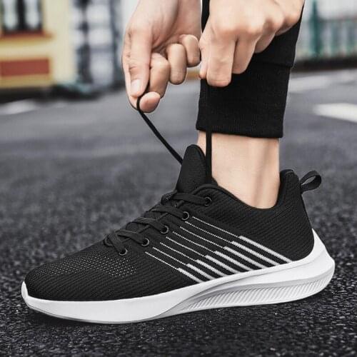 Breathable de Men male shoe Male summer casuales spring sport casual mesh black Fashion 2020 men leisure para 39 sale sneakers