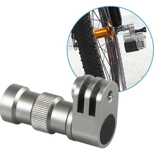 Fixed Bracket For Gopro Hero5 4 3 Bracket Bicycle Sport Wheel Axle Go Pro Action Camera Accessories Sports Cycling