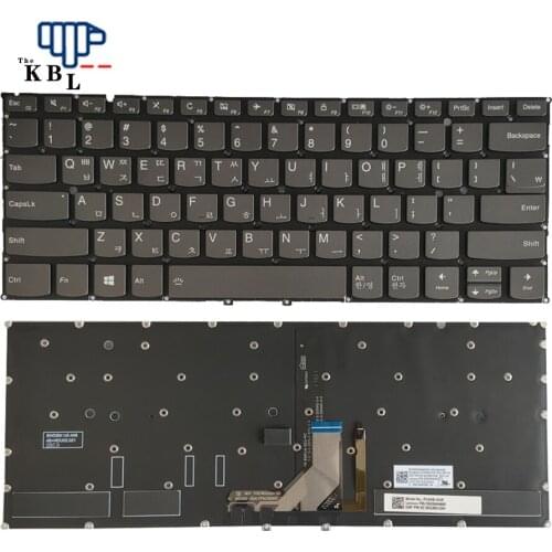 New for Lenovo Yoga C930 Korea Language Backlit Black Laptop Keyboard PD4VB-KOR PK1314U3A03 SN20N04665 9Z.NDUBN.D0K