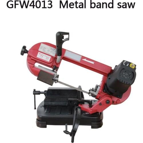 Small Household Sawing Machine GFW4013 Band Saw Alloy Woodworking Machinery Table Saw Metal Sawing Machine Multi-Function
