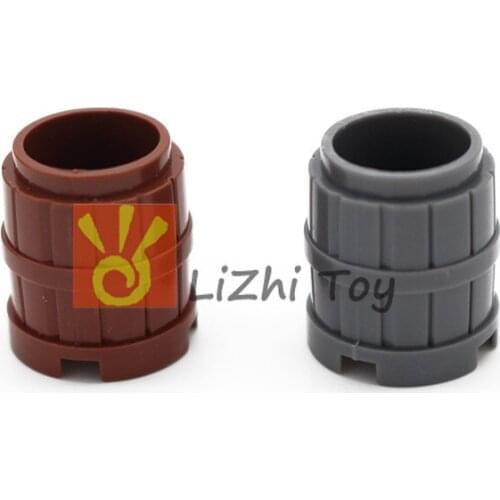 MOC Brick Parts 2489 Container Barrel 2 x 2 x 2 Classic Piece Building Block Toy Accessory