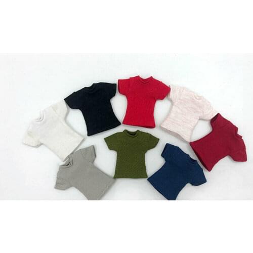 1/12 Scale Short Sleeve Model for 6" Body Figure