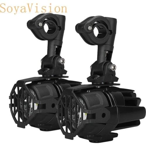 2017 New Led Motor Motorcycle Fog Universal Motorcycle LED Auxiliary Fog Light Assemblie Driving Lamp 40W Headlight For BMW Moto