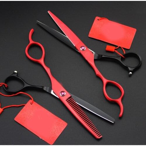 Custom 6inch left hand Thinning Scissor Paint Professional Shear quality Scissor Haircut Supplier Instrument Stainless Steel