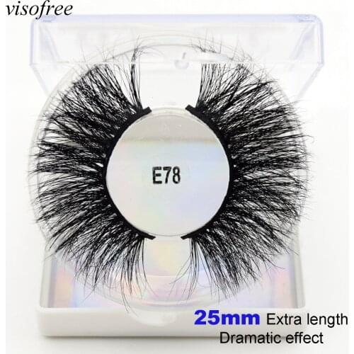 Visofree 8D Mink Lash 100% Cruelty Free Lashes Cilios Dramatic Reusable Natural Eyelashes Popular Fake Lashes Makeup E78