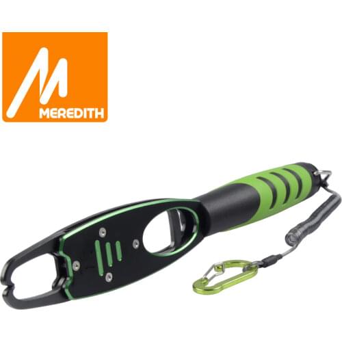 MEREDITH Fishing Grip Aluminum Alloy Gripper Grabber Grips 14kg/32lb Fishing Lip Grip Weight Scale