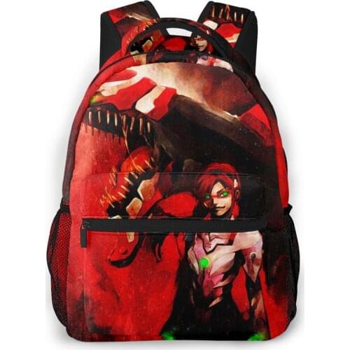 Evangelion Backpack for Girls Boys Travel RucksackBackpacks for Teenage school bag