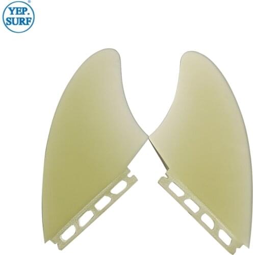 Surf Future Keel Fins twin fin set Keel Fin set Surfing FUT Gray/Light color Fins Surfboard fin