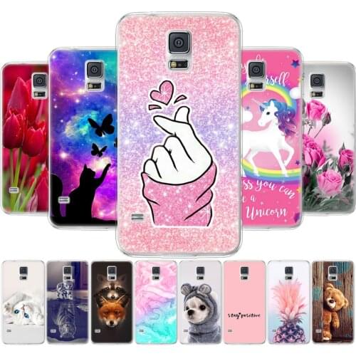 For Samsung Galaxy S5 Case Silicon Soft TPU Back Phone Cover For Samsung S5 Neo Capa Case For Samsung S5 i9600 SM-G900F Coque