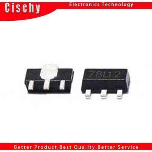 1PCS 78L12 L78L12 CJ78L12 12V SOT89