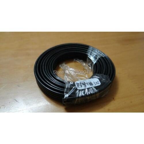 10 meters 4 lines UV 3mm*2mm ink tube for inkjet printer UV ink tube( ID=2mm OD=3mm)