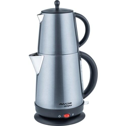2200W Turkish tea machine water heater teapot hot tea stainless steel Electric Teapot Turkish High Quality Heater Coffee Maker