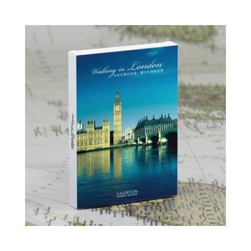 30Sheets/LOT Take a trip walking in london Postcard/Greeting Card/wish Card/Fashion Gift