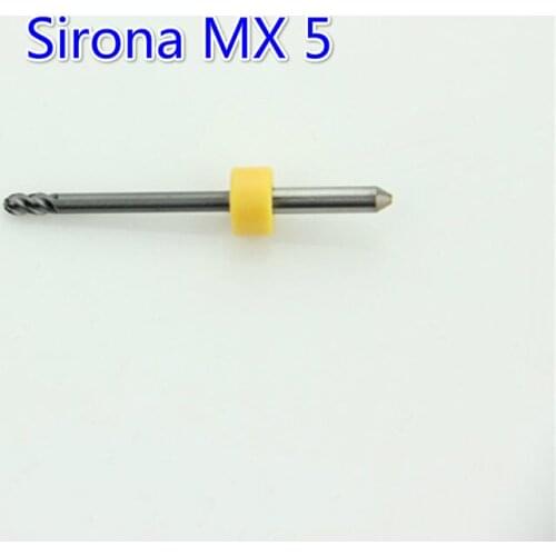5pcs Professional Sirona MX5 Milling Bur CADCAM Dental Block Ceramic Carbide Milling Burs Cutter Grinder 3mm shank