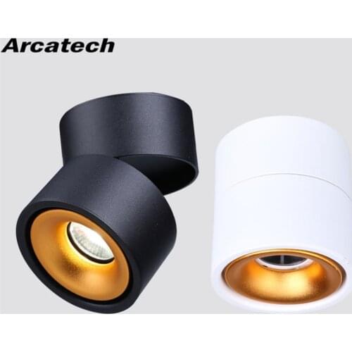 5W/7W/12W LED Home Lamp Spotlight Modern Simple Lights Surface Mount COB Clothing Store Wall Display Spotlights NR-54