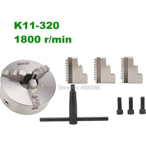K11-320 3 jaw chuck/320MM manual lathe chuck/3-Jaw Self-centering Chuck K11 320