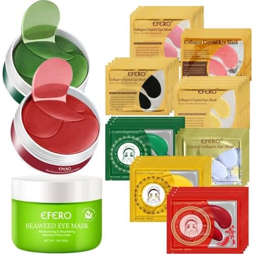 Eye Masks Remover Dark Circle Anti Wrinkle Collagen Eye Patches Moisturizing Under Eye Sleeping Mask Face Care Eye Masks Gel Pad