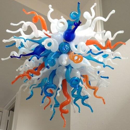 Lamp Custom Made Hand Blown Chandelier Light Home Decoration Murano Glass Pendant Lamps Modern LED Lights