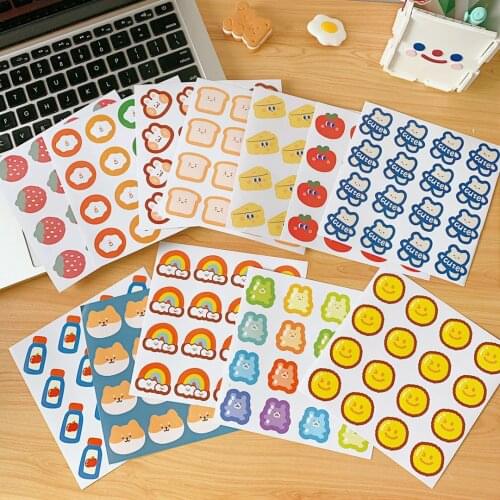 Hot Bear Student Hand Account Sticker Wall Suitcase Diy Sticker Sealing Sticker Mobile Phone Case Sticker Flakes Personalized