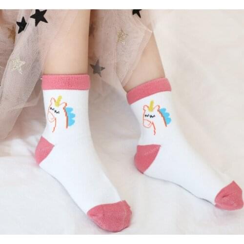 5 pairs/lot socks children autumn and winter sock new cartoon tube childrens socks combed cotton boys and girls socks 1-12 years