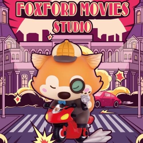 Original Pop Mart OKluna Fox Jin Film Studio Series Blind Box Toy Figurine Random One Cute Anime Character Gift Free Shipping