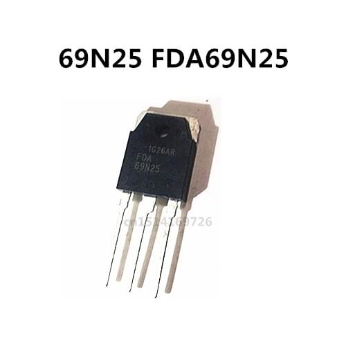 Original new 2pcs/ 69N25 FDA69N25 69A/250V TO-247