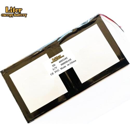 3.7v 9000mAh 4095182 Li-Polymer Replacement Tablet Battery For Teclast X98 Air 3G P98 P98HD Accumulator 3-Wire