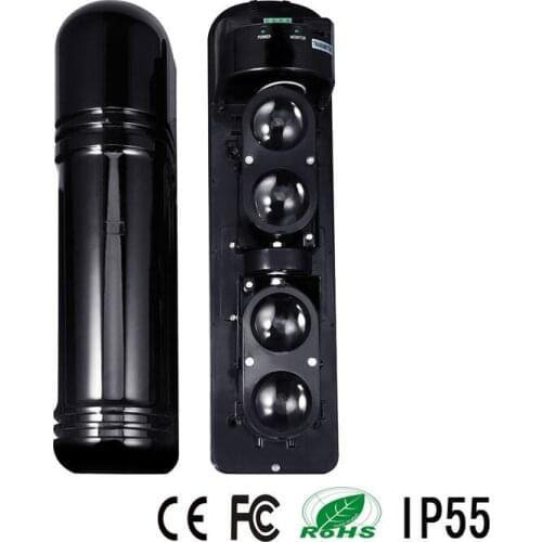 High Quality Anti-theft alarm infrared alarm set four-beam infrared radiation alarm 4 Beams 50/250m waterproof