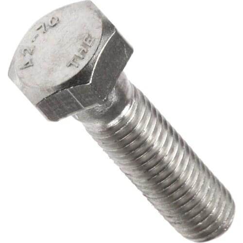 10/15/20pcs M8 A2 304 Stainless Steel Metric Threaded External Hex Hexagon Head Cap Screw Bolt Thread Dia 30/35/40/45-190/200mm