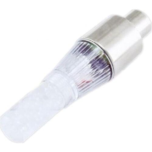 80%HOT Colorful Car Bicycle Alarm Safety Wheel Valve Cap LED Tire Light Decor Lamp