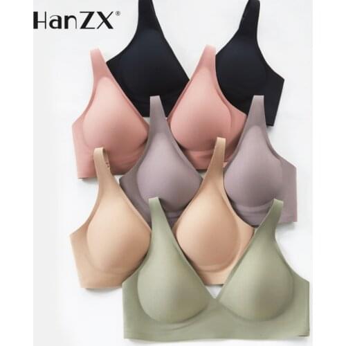 Seamless Bra Wire Free Brassieres Soft Intimate Womens Underwear Sexy Intimates Womens Lingerie Underwear & Sleepwears Dropship