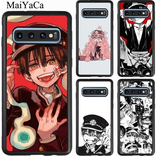 Hanako Kun Case For Samsung Galaxy A71 A51 A21S A40 A50 A70 A20e A31 M21 S9 S10 S20 Plus Note 20 Ultra