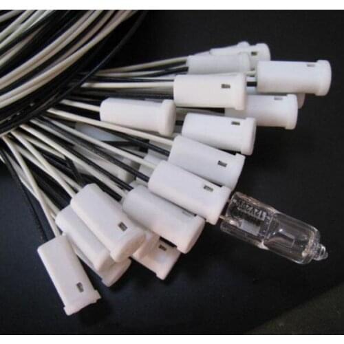 20pcs/lot High quality 50CM Crystal lamp holder lamp holder socket G4 led / G4 bulb plug / G4 ceramics bulb holder