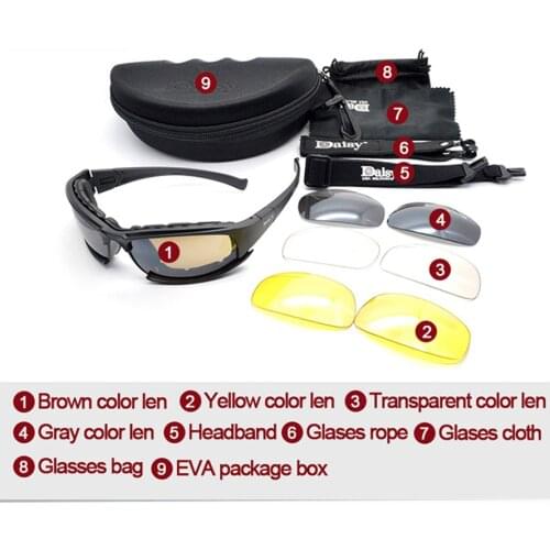 Daisy Outdoor Mountaineering Glasses Fashion Road Cycling Glasses Ski Fishing Anti-ultraviolet Sunglasses With Polarizer