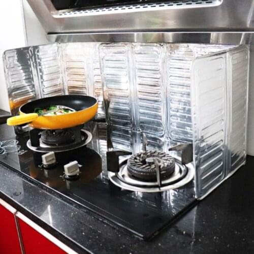 Insulation Foil Paper Gas Stove Deflector Aluminum Plate Grease Film Oil Block Splash Hot Bake Plate Deflector Aluminum Plate
