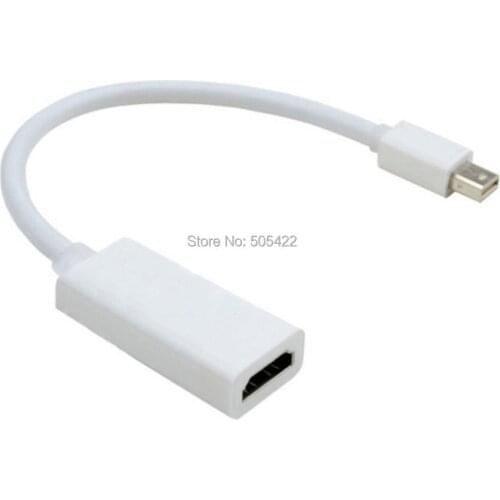 Mini Display Port Thunderbolt DP To HDMI Adapter Cable For Mac Macbook Pro Air