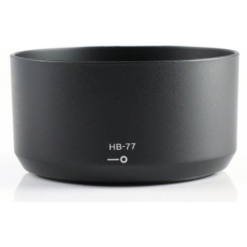 New HB-77 camera lens hood is suitable for nikon af-p DX nikkor 70-300mm f / 4.5-6.3g ED/VR Mayitr