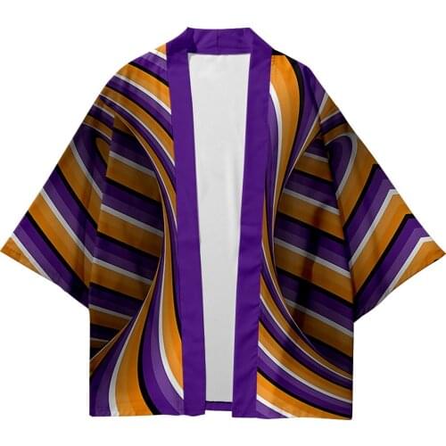 Plus Size Fashion 3D Beach Japanese Style Kimono Streetwear Men Women Cardigan Cosplay Haori Yukata Harajuku Tops Robe Clothes