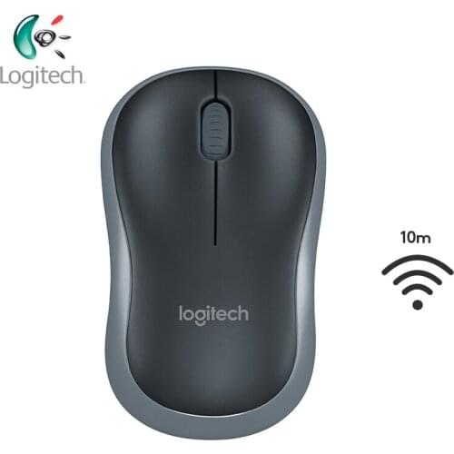 Logitech M185 Wireless Symmetric 1000 DPI Design Mouse with USB Nano Receiver for Windows Mac OS Linux Support Official Test