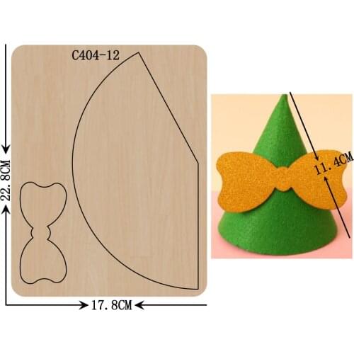 New Hat Wooden die Scrapbooking C404-12 Cutting Dies