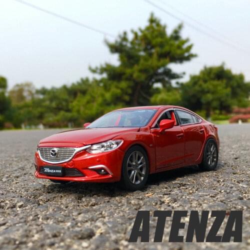 2021 New 1:32 Mazda ATENZA Car Model Alloy Car Die Cast Toy Car Model Pull Back Childrens Toy Collectibles Free Shipping