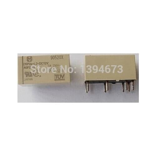 NEW relay DSP2a-L2-DC12V DSP2aL2DC12V DSP2a-DC12V DSP2a L2-DC12V DSP2a-L2 DC12V 12VDC DIP8 5pcs/lot