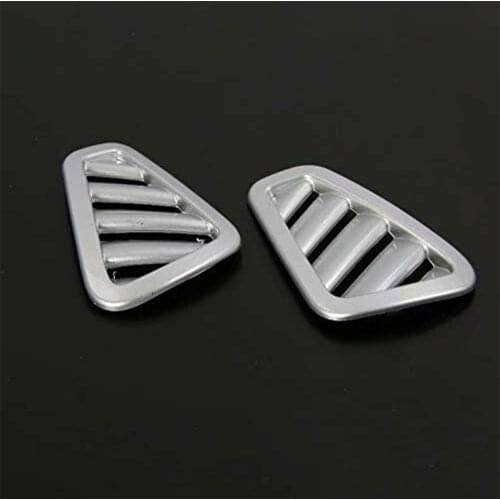 Suitable for 2020-2021 Mercedes-Benz CLA C118 W118 ABS Silver style instrument panel air outlet decorative frame