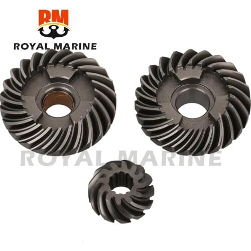 Outboard Engine 57311-93901 Pinion & 57521-93902 Reverse & 57510-93902 Forward Gear for Suzuki 9.9HP 15HP DT DF 3 piece gear set